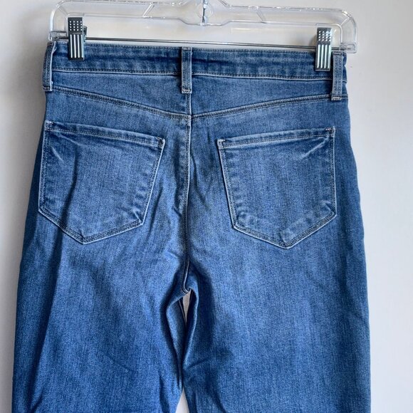 L'AGENCE Harrison High Rise Slim Straight Jeans Size 24 - Picture 5 of 12